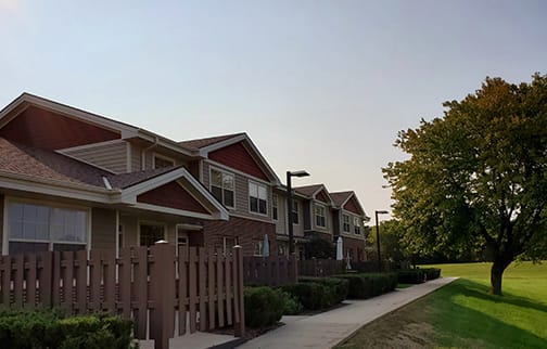 Rush Creek Townhomes property